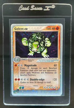 2003 Pokemon EX Dragon Golem Holo #91/97 - Image 1