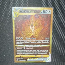 Pokemon Arceus VSTAR Secret Rare GG70/GG70 Crown Zenith Galarian Gallery Holo - Image 1