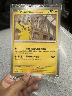 Pokemon x Natural History Museum Pikachu At The Museum Jumbo - Sealed - In Hand! - Image 3
