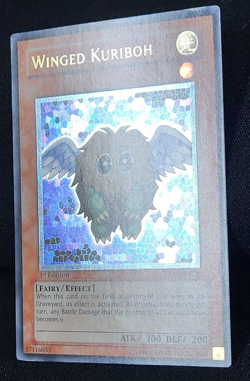 2005 YuGiOh Winged Kuriboh TLM-EN005 Ultimate The Lost Millennium 1st Edition LP - Image 2
