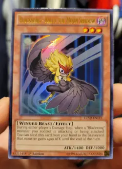 Blackwing - Kalut the Moon Shadow LC5D-EN115 1st Edition Ultra Rare NM Yugioh - Image 3