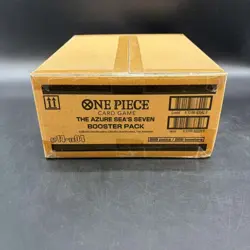 One Piece OP14-EB04 The Azure Sea's Seaven English 12 Booster Box Case Sealed - Image 3