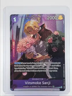 VINSMOKE SANJI 2025 ONE PIECE LEGACY OF THE MASTER TREASURE RARE Q2371 - Image 1