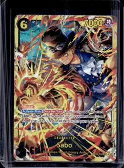 2025 One Piece Sabo Secret Rare #OP13-120 - Image 1