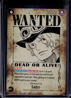 2025 One Piece Sabo Secret Rare #OP13-120 - Image 1