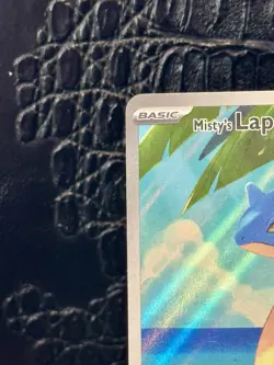 Pokemon TCG Misty's Lapras Destined Rivals 194/182 Illustration Rare Holo - Image 4
