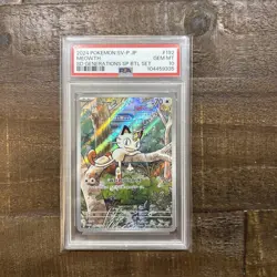 PSA 10 Meowth AR 192/SV-P Pokemon Graded Starter Deck Generations Promo Japanese - Image 2