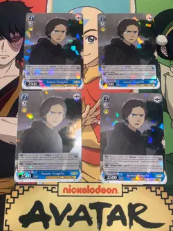 x4 Weiss Schwarz Avatar Last Airbender Katara: Vengeful ATLA/WX04-084 R - Image 1