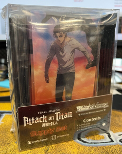 Weiss Schwarz SEALED Attack on Titan Final Season Supply Set!! - Image 1