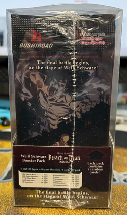Weiss Schwarz SEALED Attack on Titan Final Season Supply Set!! - Image 4