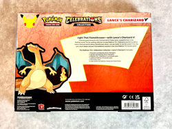 Pokemon Celebrations 25th Anniversary Lance’s Charizard V Collection Box Sealed - Image 2
