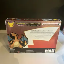 Pokemon 25th Anniversary Celebrations Lance's Charizard V Collection Box Sealed 820650809392 - Image 4