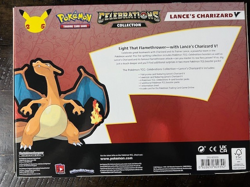 Pokemon 25th Anniversary Celebrations Lance's Charizard V Collection Box Sealed 820650809392 - Image 2