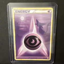 Psychic Energy 119/123 - Espeon Art - HGSS - Non Holo - Pokemon Card - NM - Image 5