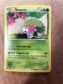 Lot of (9) Pokemon Reverse Holo Cards, Shaymi, Zygarde etc (See Description) - Image 3