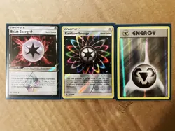Pokemon 10 Holo Energy TCG Cards, 3 Regular Cards, Lot of 13, See Description - Image 4