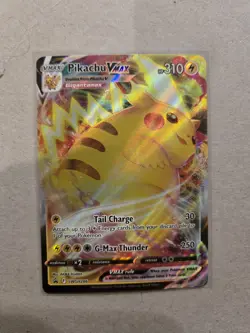 Pokemon Pikachu TCG VMAX SWSH286 Sword & Shield Promo Card Near Mint Condition - Image 1