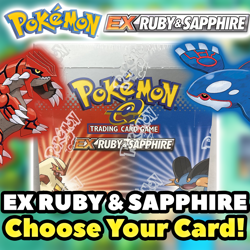 Pokemon EX RUBY & SAPPHIRE Choose Your Card! 2003 VINTAGE E SERIES NM/LP ENGLISH - Image 1