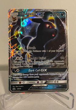 Umbreon GX - SM36 - Pokemon Sun & Moon Promo Ultra Rare Card NEVER PLAYED - Image 1