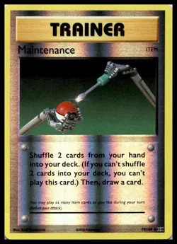 Maintenance 79/108 XY - Evolutions Reverse Holo Pokemon Card | NM - Image 1