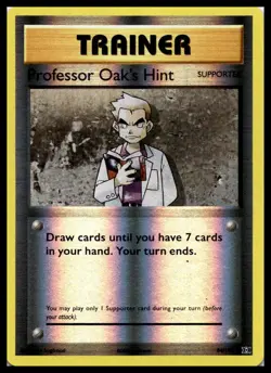 Professor Oak's Hint 84/108 XY - Evolutions Reverse Holo Pokemon Card | NM - Image 1
