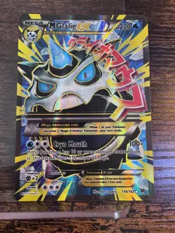 Pokemon M Glalie EX 156/162, Moltres EX 14/135 & Kingdra EX 122/124 EX Card Lot - Image 4