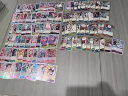 One Piece TCG Lot of (102) Cards Japanese NM Mixed Cards - Image 1