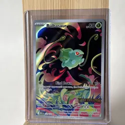 Pokemon TCG Bulbasaur 133/132 Secret Rare Mega Evolution Set – NM/Mint - Image 1