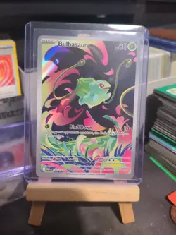 Pokemon TCG Bulbasaur 133/132 Secret Rare Mega Evolution Set – NM/Mint - Image 1