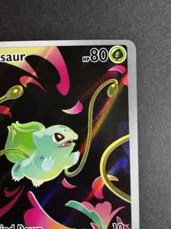 Pokemon TCG Bulbasaur 133/132 Secret Rare Mega Evolution Set English NM - Image 2