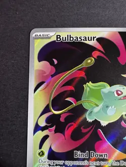 Pokemon TCG Bulbasaur 133/132 Secret Rare Mega Evolution Set English NM - Image 3