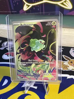 Pokemon TCG Bulbasaur 133/132 Secret Rare Mega Evolution Set – NM/Mint - Image 1