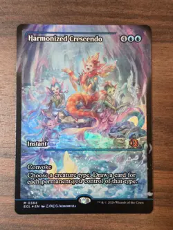 MTG ECL - Harmonized Crescendo (0384) (Showcase) Lorwyn Eclipsed Foil - Image 1