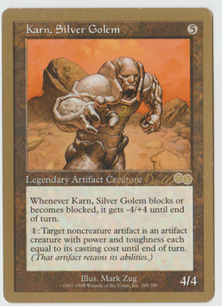 MTG Karn, Silver Golem x1 (1999 Kai Budde) - World Championships #298 - Image 1