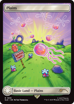 MTG Secret Lair x Spongebob Squarepants: Lands Under the Sea Non-Foil SEALED - Image 3