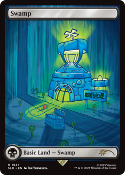 MTG Secret Lair x Spongebob Squarepants: Lands Under the Sea Non-Foil SEALED - Image 5