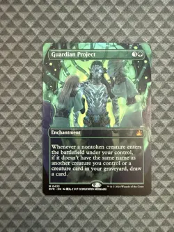 MTG Guardian Project #0433 Anime Borderless Mythic Ravnica Remastered (RVR) - Image 1