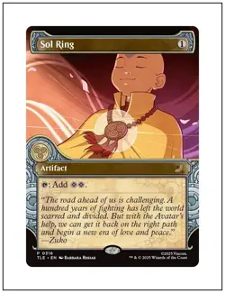 1x Sol Ring, 0316, Avatar Last Airbender Eternal Legal, Magic MTG NM - Image 1