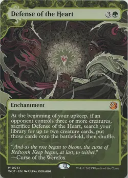 Defense of the Heart M Wilds of Eldraine: Enchanting Tales 51 - LP MTG - Image 1