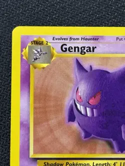 Pokemon TCG Gengar 20/62 Fossil Non Holo Rare Light Play - Image 2