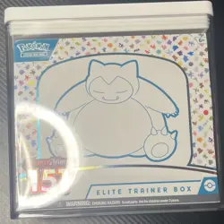 Pokemon Scarlet & Violet 151 Elite Trainer Box Booster Promo Full Art Snorlax - Image 1
