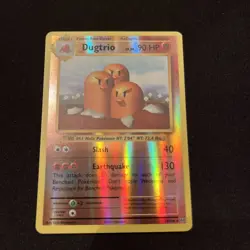 Dugtrio 56/108 XY - Evolutions Reverse Holo Pokemon Card | LP - Image 1