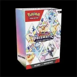 Pokemon Trading Card Game Prismatic Evolutions Booster Bundle Box Eevee Nintendo - Image 1