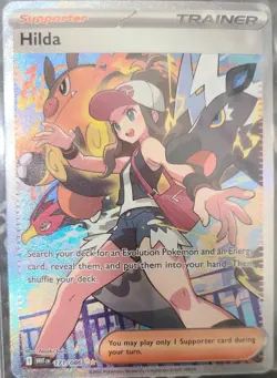🔥Pokemon TCG White Flare Hilda Trainer Special Illustration Rare #171/086 NM+🔥 - Image 1