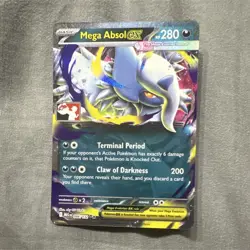 Pokemon Mega Absol EX Prize Pack series 8 - Image 1