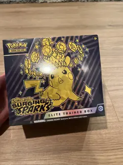 Pokemon TCG Scarlet & Violet Surging Sparks Elite Trainer Box ETB Factory Sealed - Image 1