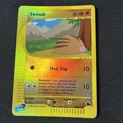 Swinub 108/144 Skyridge 2003 Reverse Holo Pokemon Card TCG - Image 1