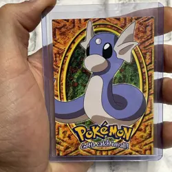 Dratini #147 E10 of 12 Stage 1 Topps Pokemon Series Animation Edition Blue LP/NM - Image 1