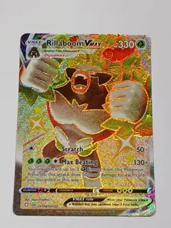 Rillaboom VMAX SV106/SV122 Shining Fates: Shiny Vault - Pokemon Card - NM - Image 2