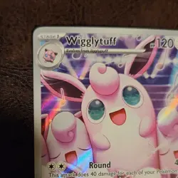 Pokemon Wigglytuff 105/094 Me02: Phantasmal Flames Illustration Rare Holo - Image 4